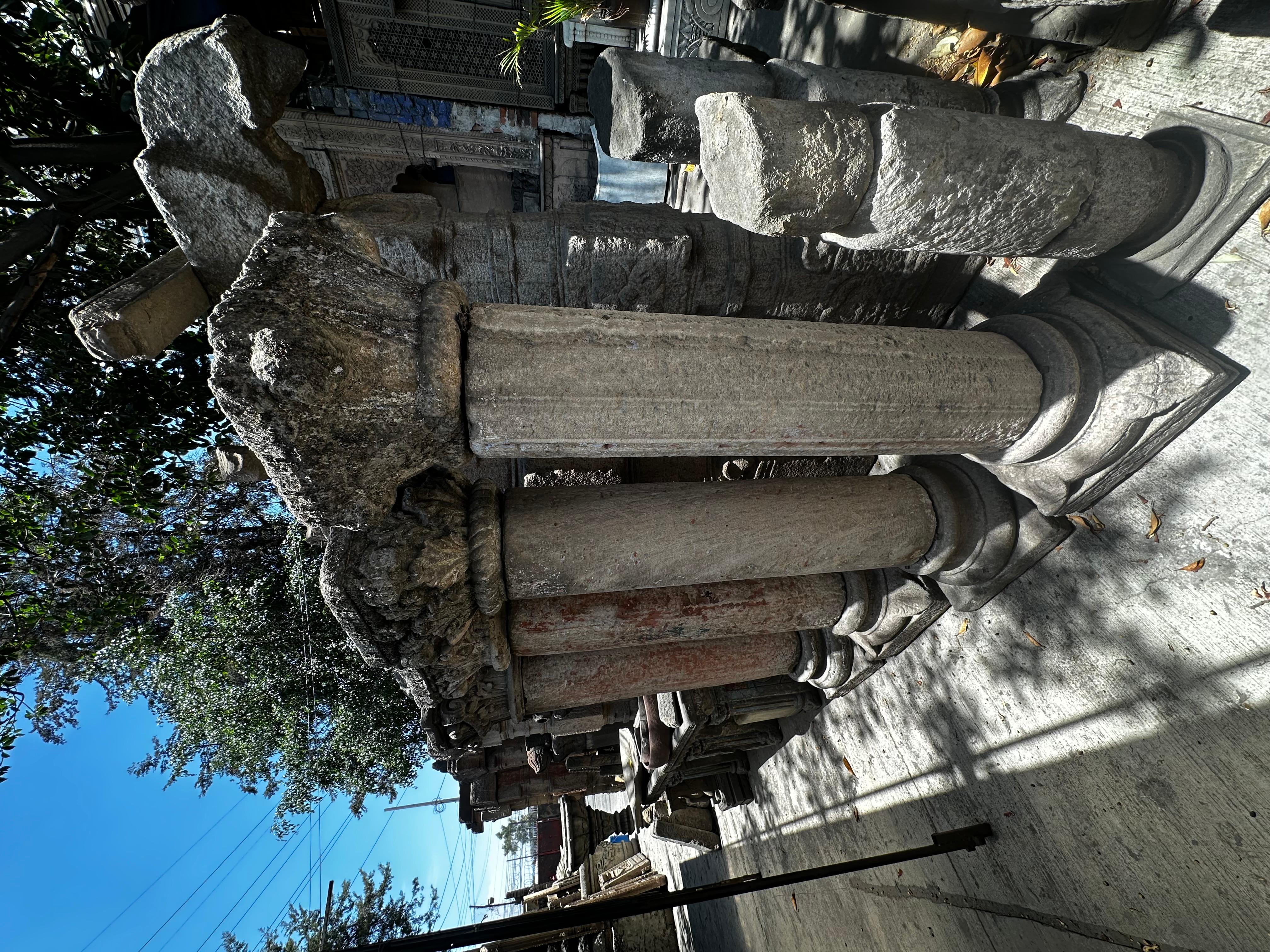European Indo-Portuguese columns For Sale