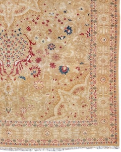 Indo Tabriz Carpet, Late 20th Century