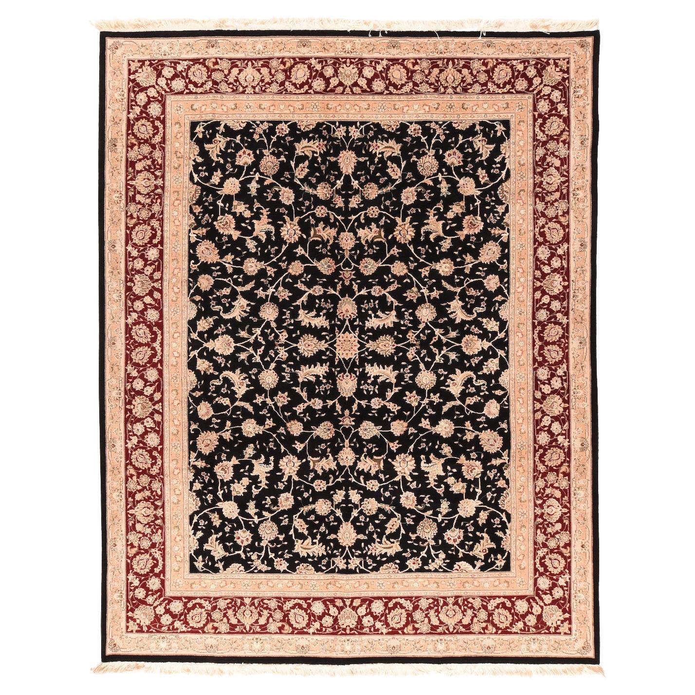 Indo Tabriz Rug 7'10'' x 10'0" For Sale