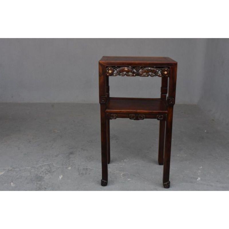 Indochinese Stand 19th Century, Wooden Top In Good Condition For Sale In Marseille, FR