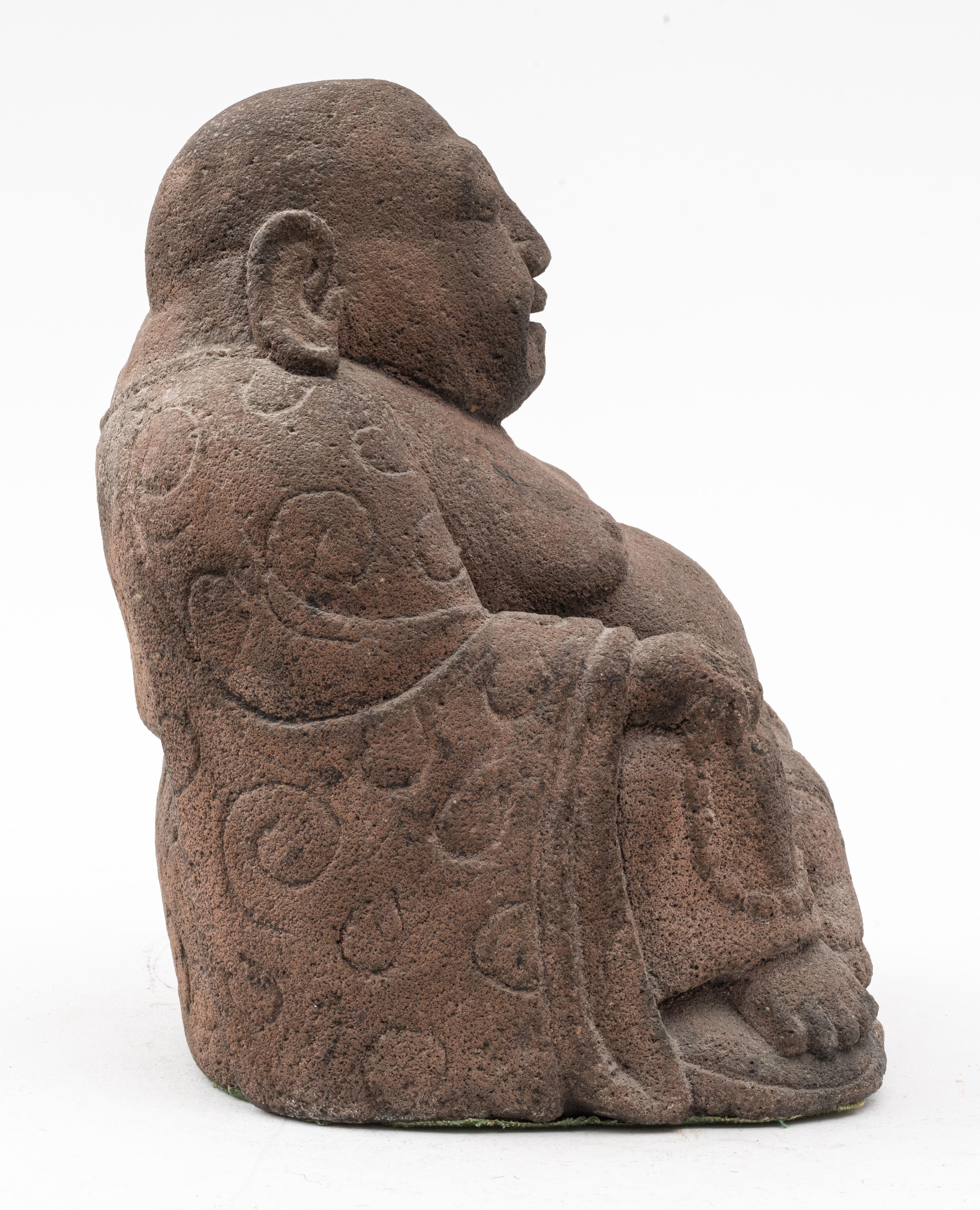 Stone Indonesian Andesite Sculpture of Kubera