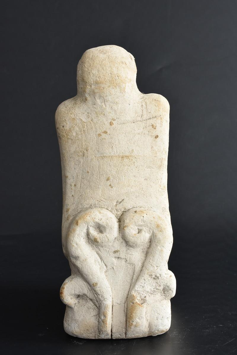Other Indonesian Antique Monkey Stone Sculpture Figurine / around 19th Century