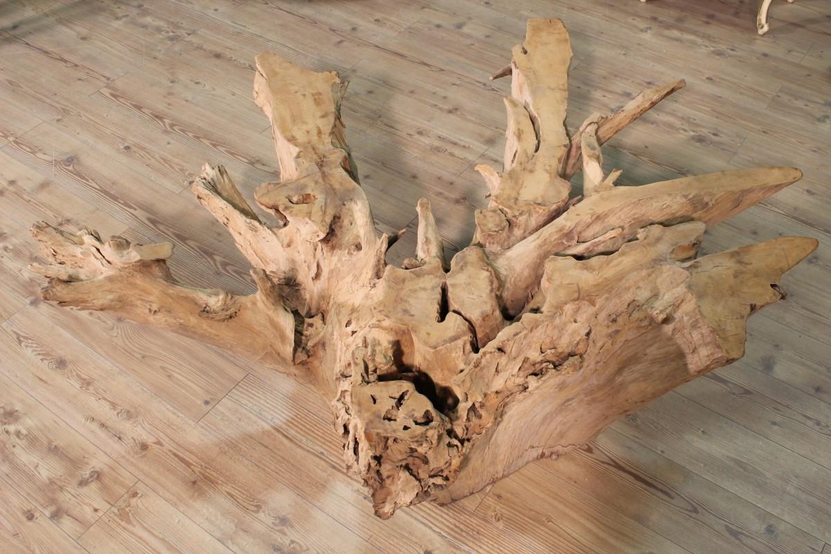 Indonesian Base for Table in Mangrove Root, 20th Century For Sale 7