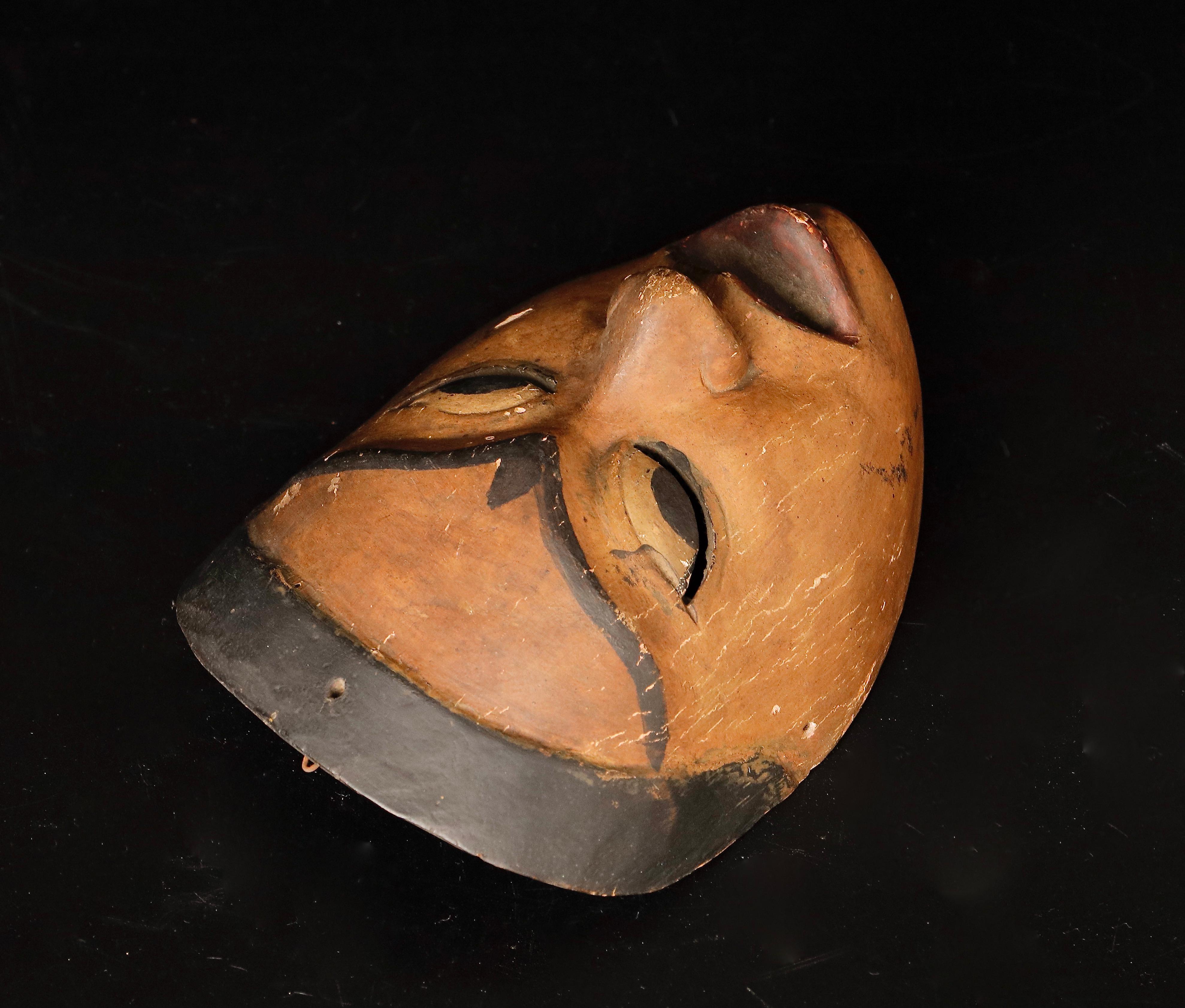 Indonesian Ceremonial Performance Mask, 19th Century 8