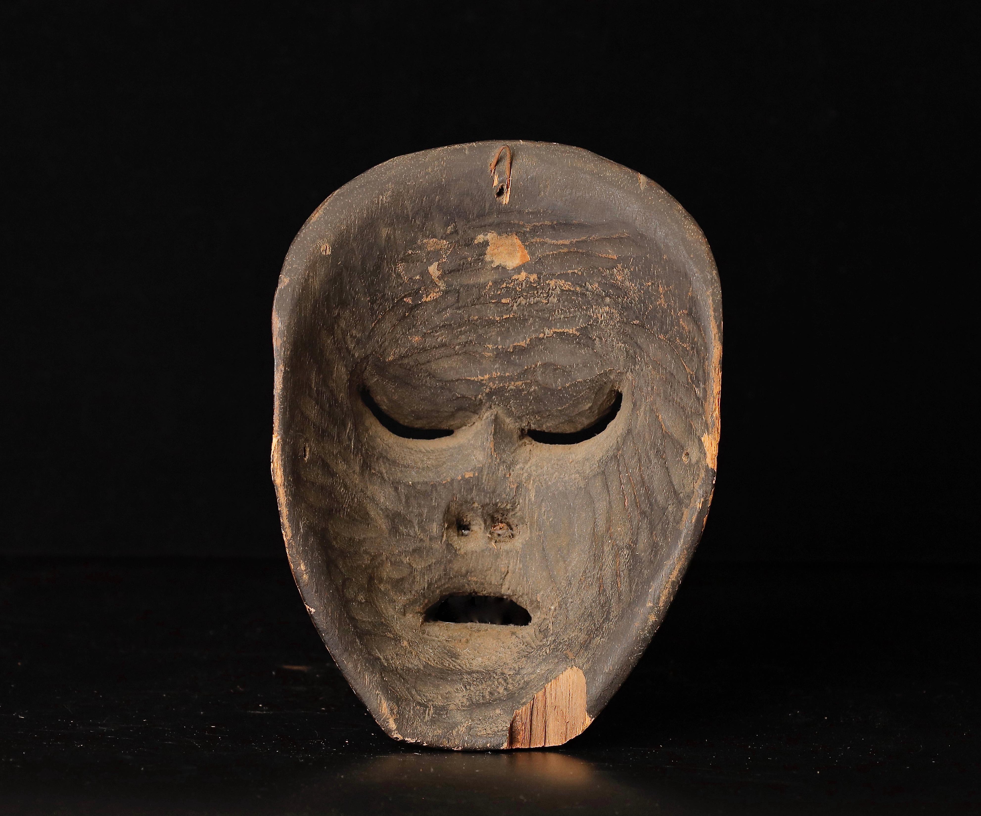 Indonesian Ceremonial Performance Mask, 19th Century 1