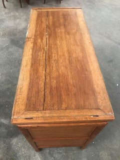 Indonesian Chinese chest of drawers in carved wood, circa 1950