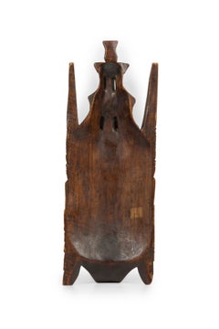 Indonesian Contemporary Wood Carved Rama Mask Wall Decor