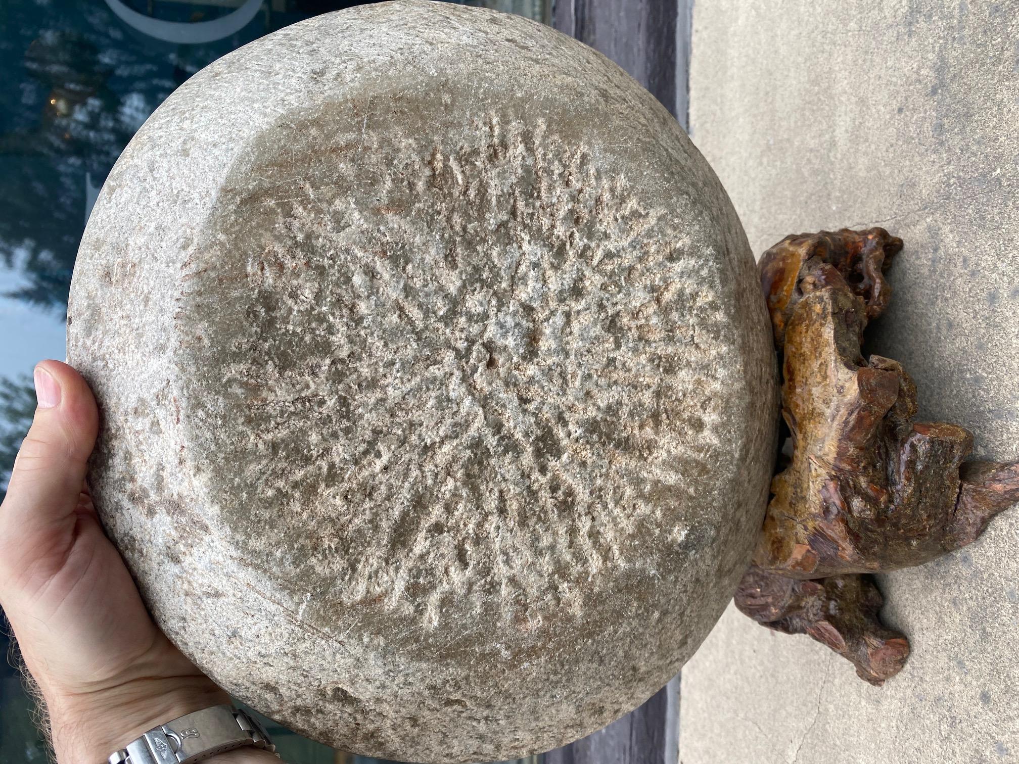 Indonesian Decorative Stone Plate For Sale 3