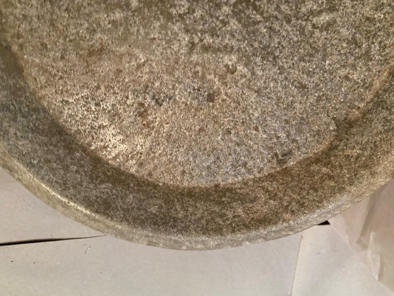 Indonesian Decorative Stone Plate For Sale at 1stDibs