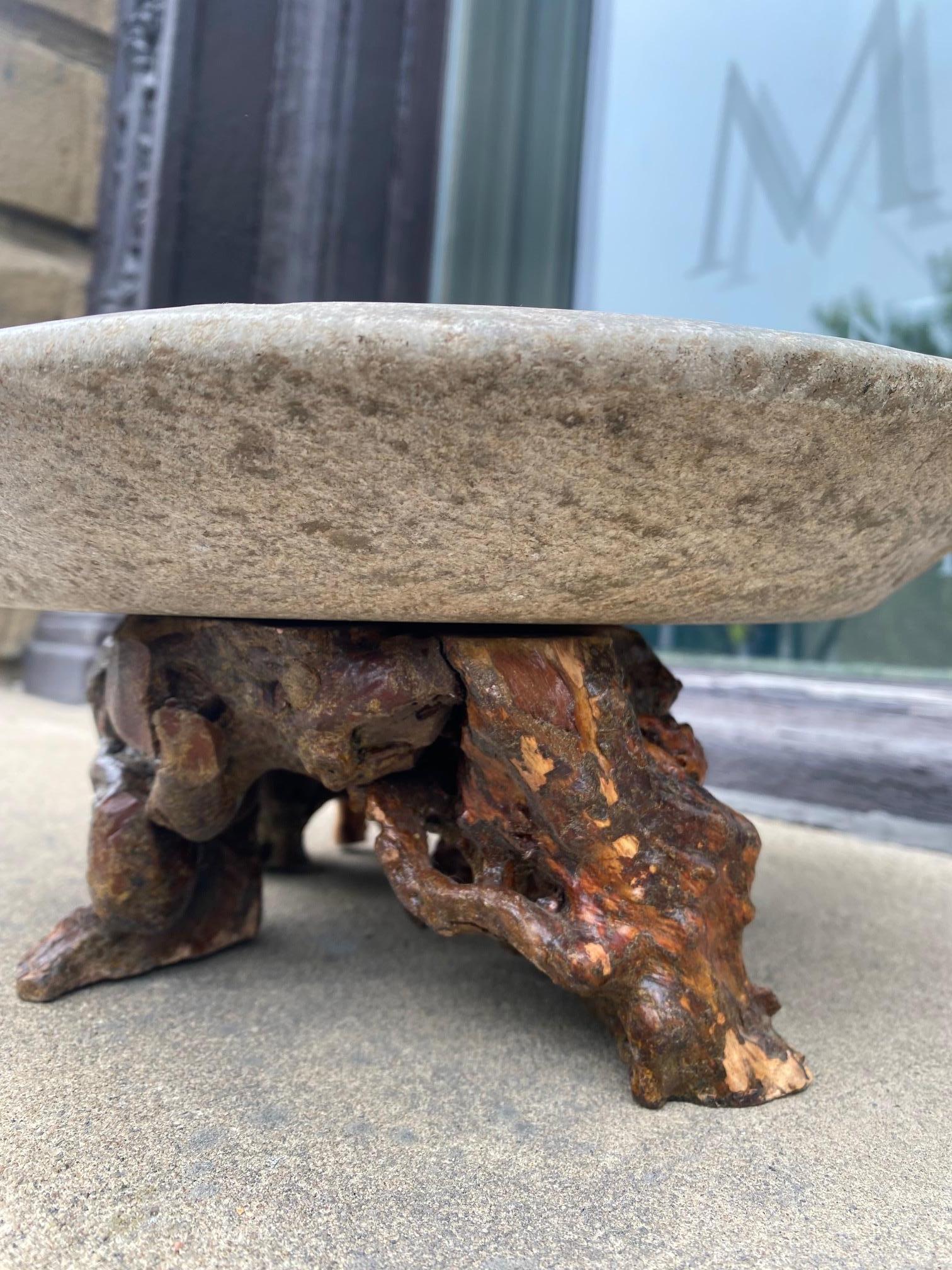 Indonesian Decorative Stone Plate For Sale 2