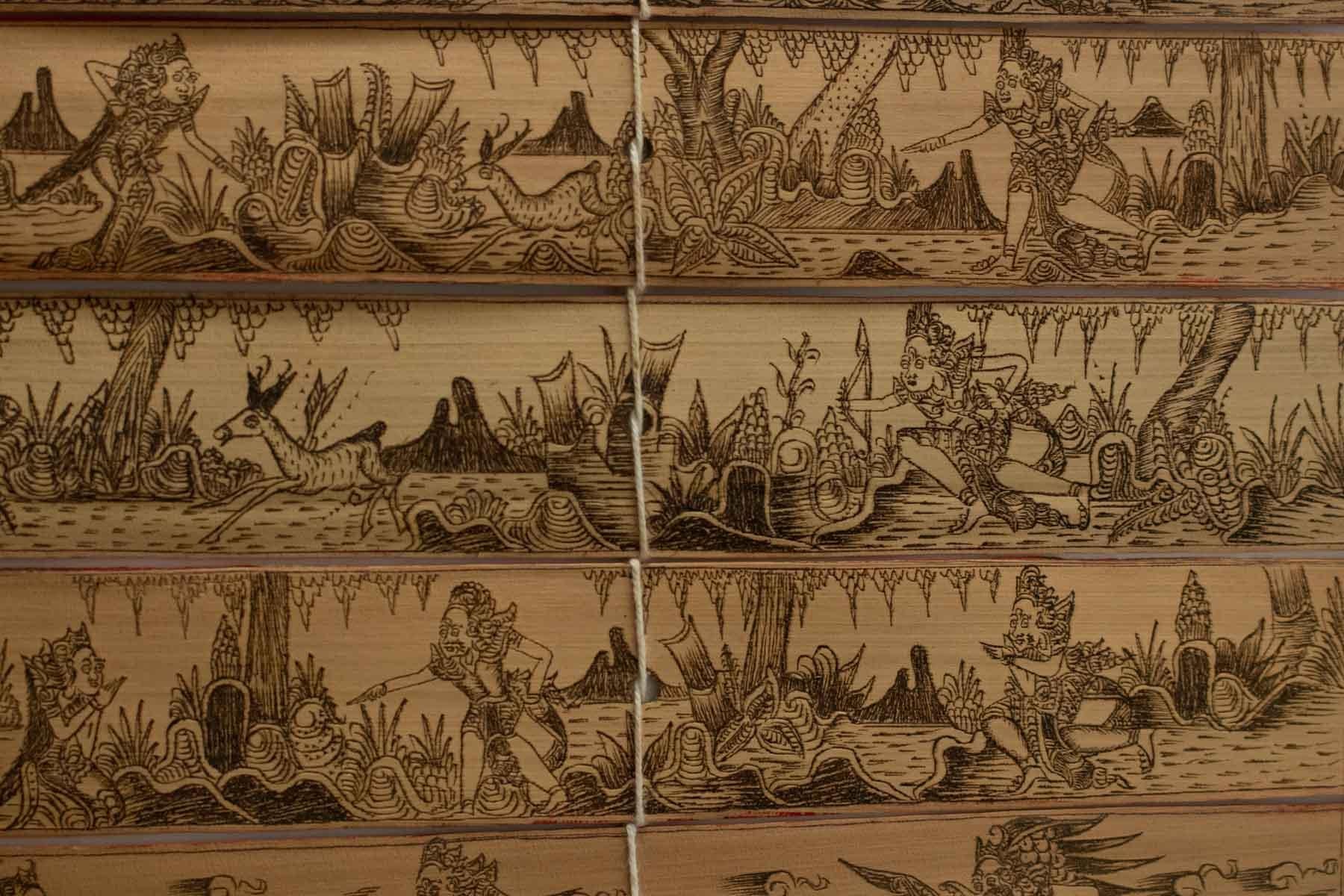 Asiatique Gravure indonésienne. 20e siècle.  en vente