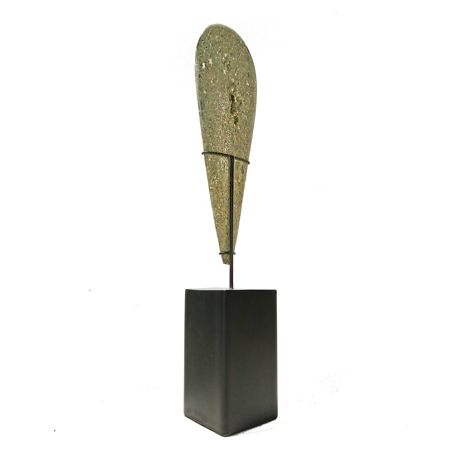 Hoja de piedra verde indonesia, montada Moderno orgánico en venta