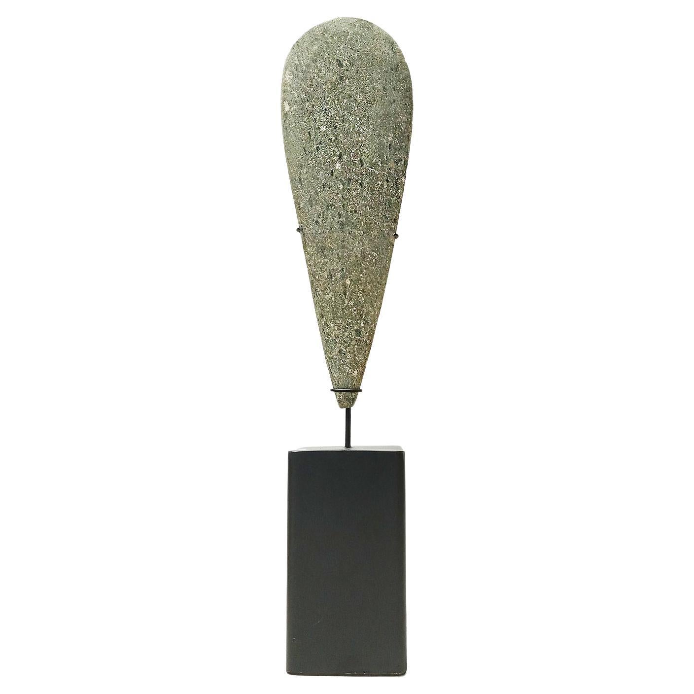Hoja de piedra verde indonesia, montada