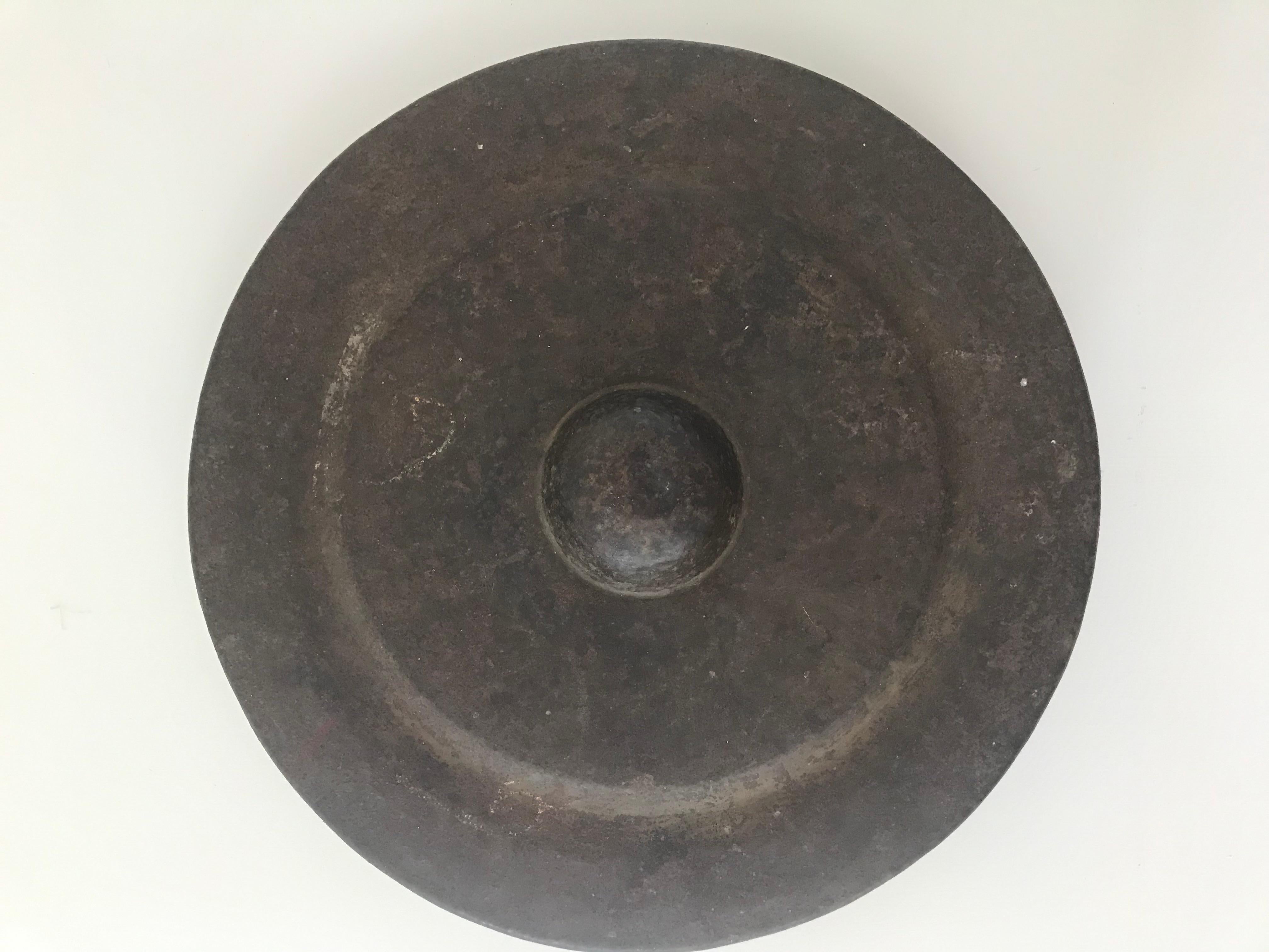 Early 20th Century Indonesian Hammered Gong