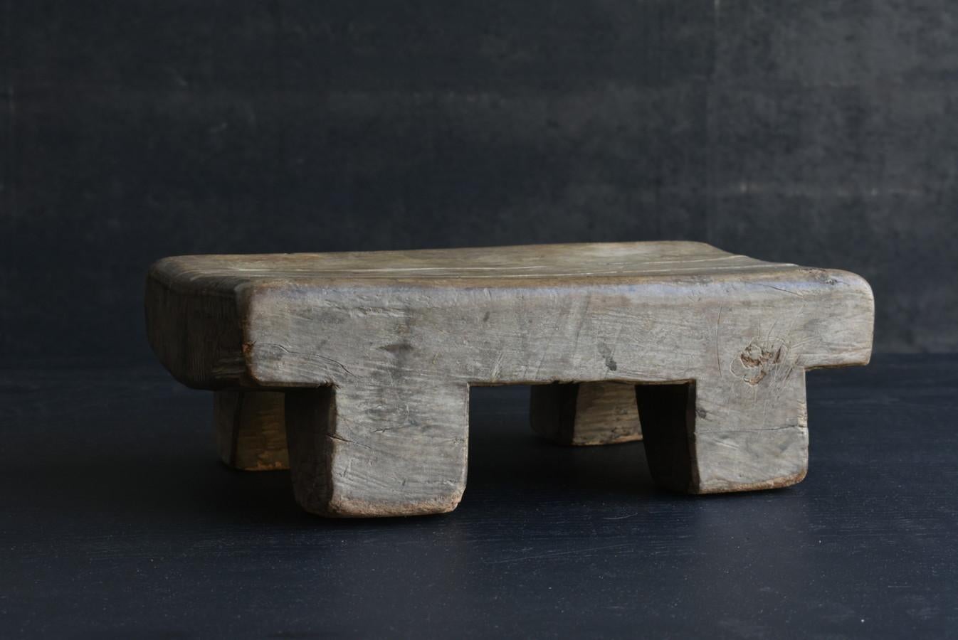 Indonesian old small wooden workbench/20th century/exhibition stand 2
