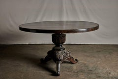 Indonesian Pedestal Table