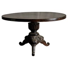 Indonesian Pedestal Table