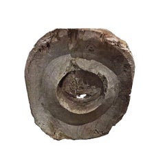 Indonesian Reclaimed Wood Tofu Grinder Sculpture, Mid 20th Century