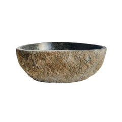 Indonesian River Stone Bowl / Basin