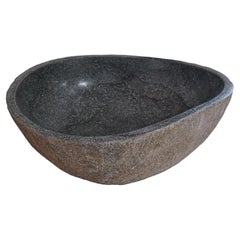 Indonesian River Stone Bowl / Basin
