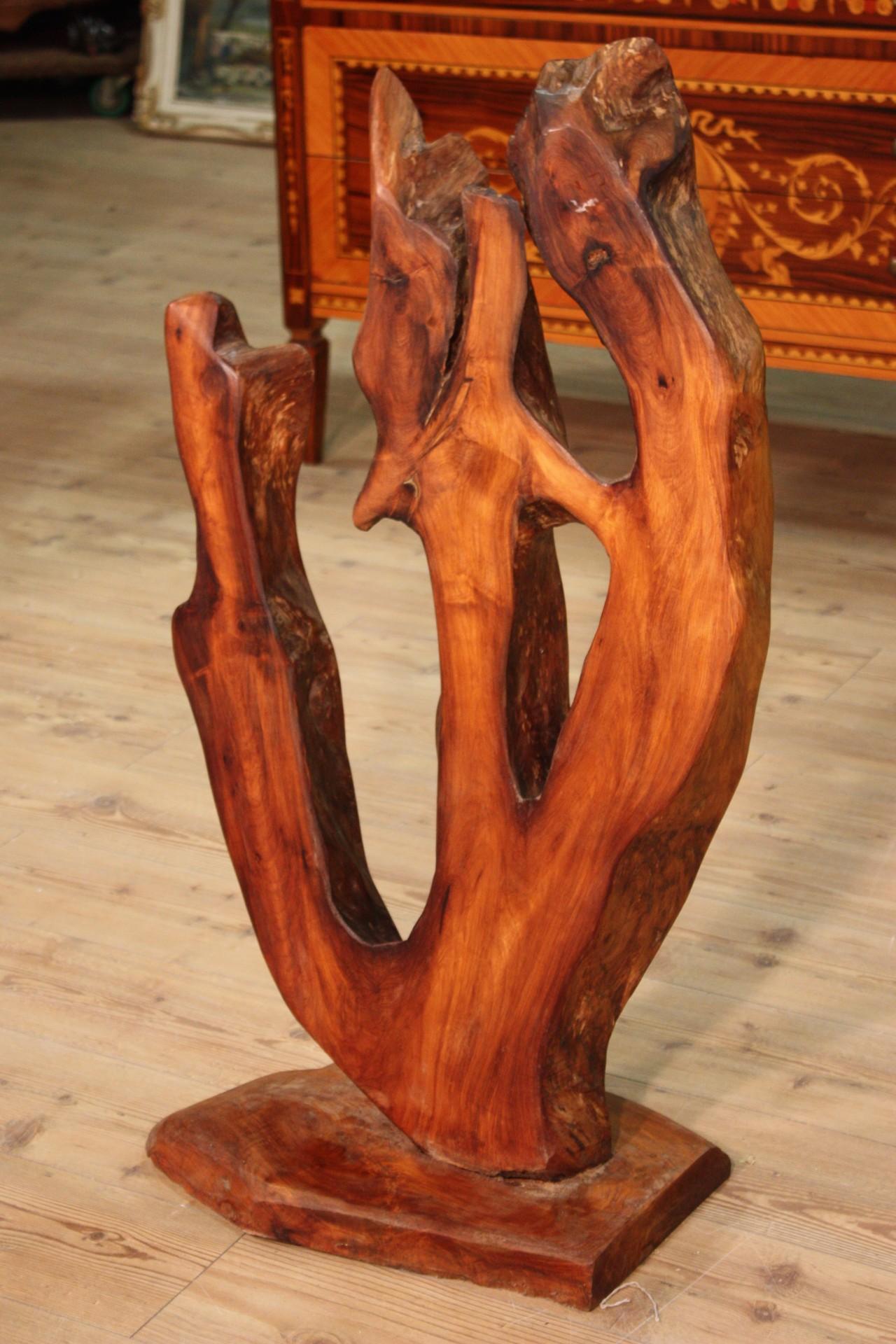 Indonesian Sculpture in Aquatic Root Wood, 20th Century For Sale 2