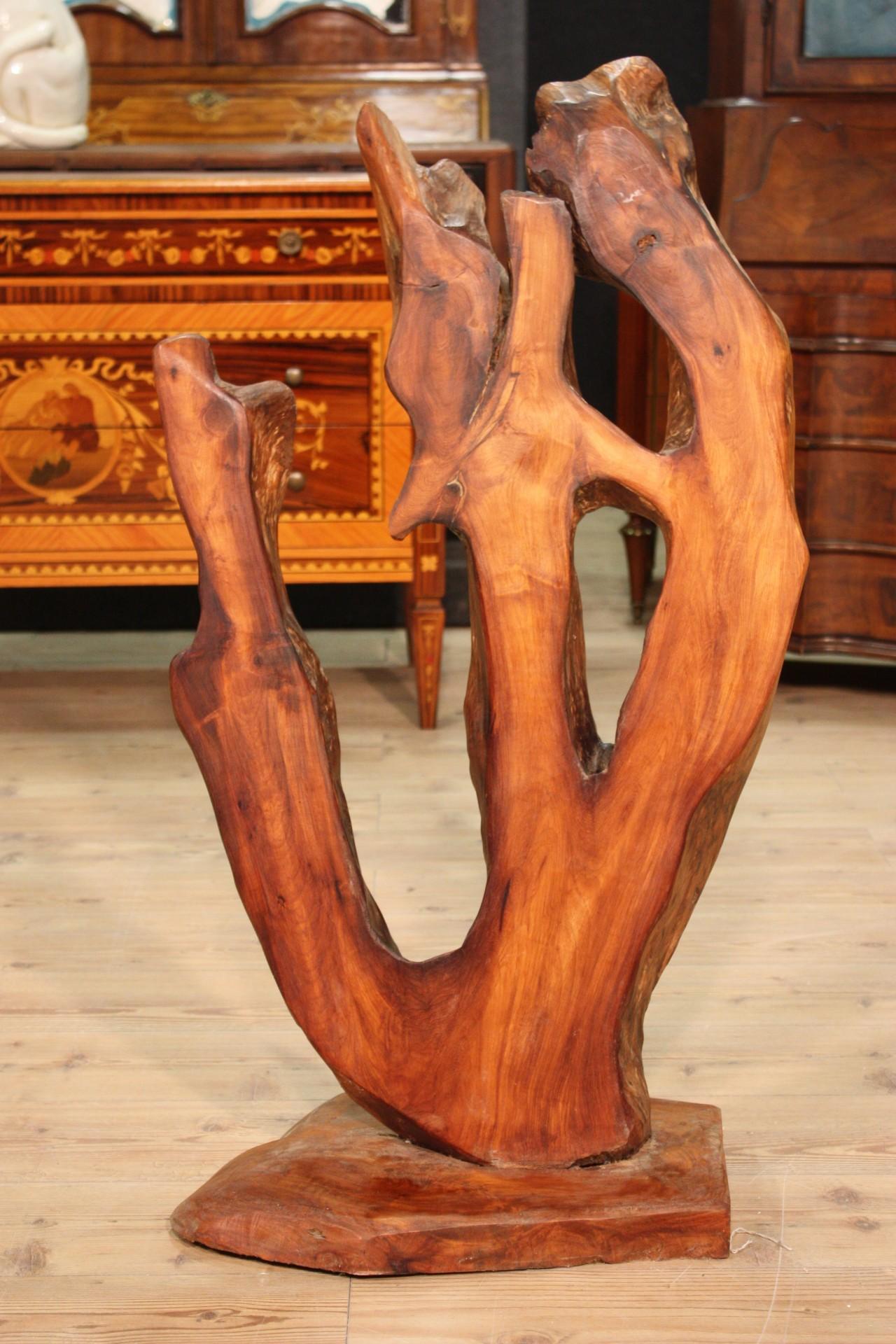 Indonesian Sculpture in Aquatic Root Wood, 20th Century For Sale 3