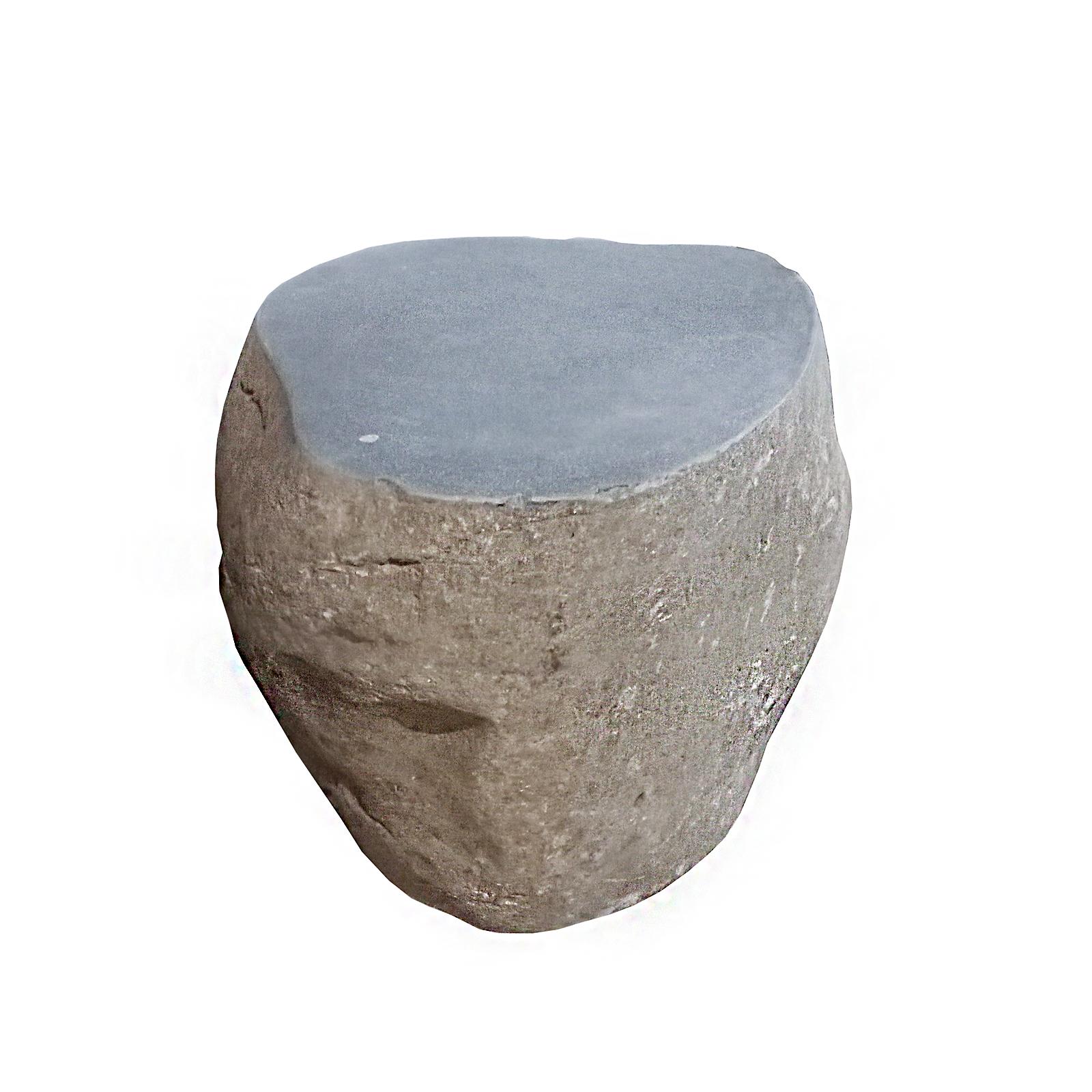 Indonesian Stone End Table For Sale 1