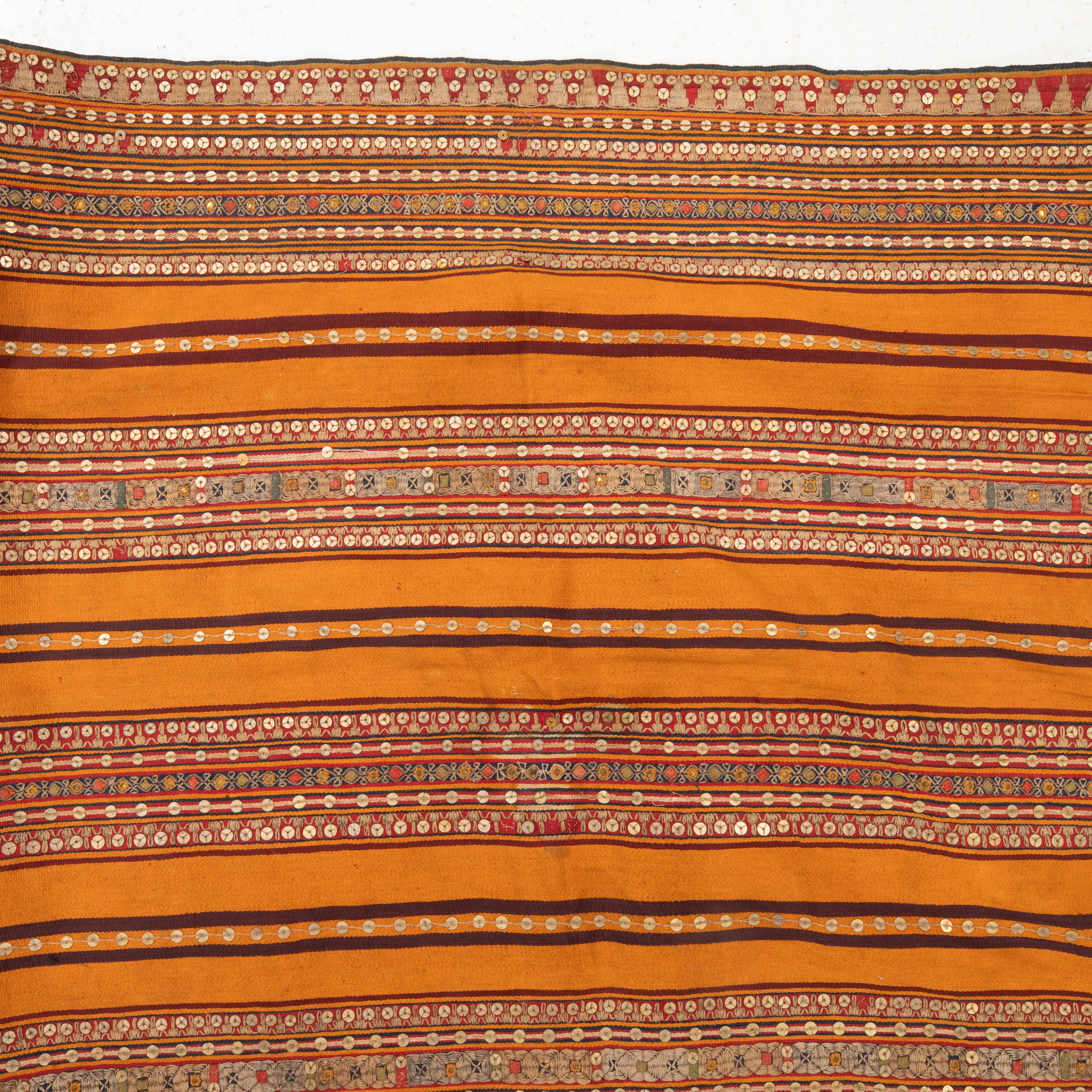 Hand-Woven Indonesian Tapis Sarong ( Tube skirt) For Sale