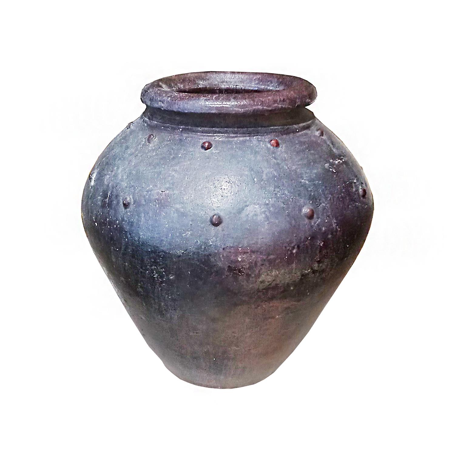 Late 20th Century Terracotta Jar / Vase from Indonesia, Glazed