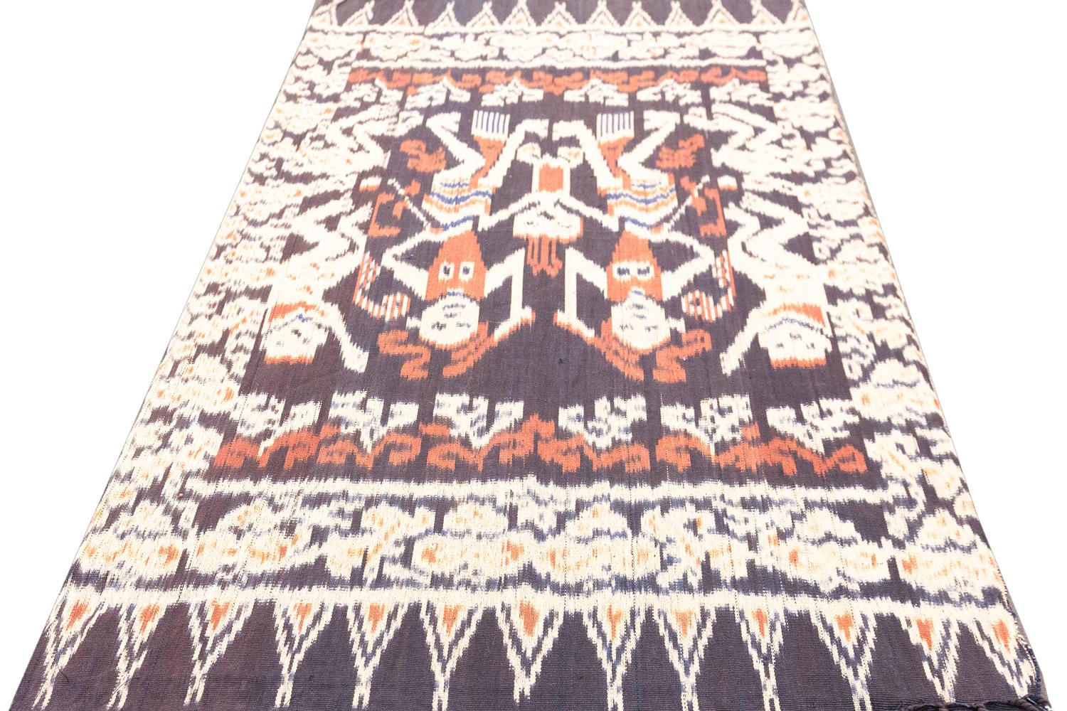 Antikes Textil-Tanz-Damen-Design aus dem späten 19. Jahrhundert (Indonesisch) im Angebot