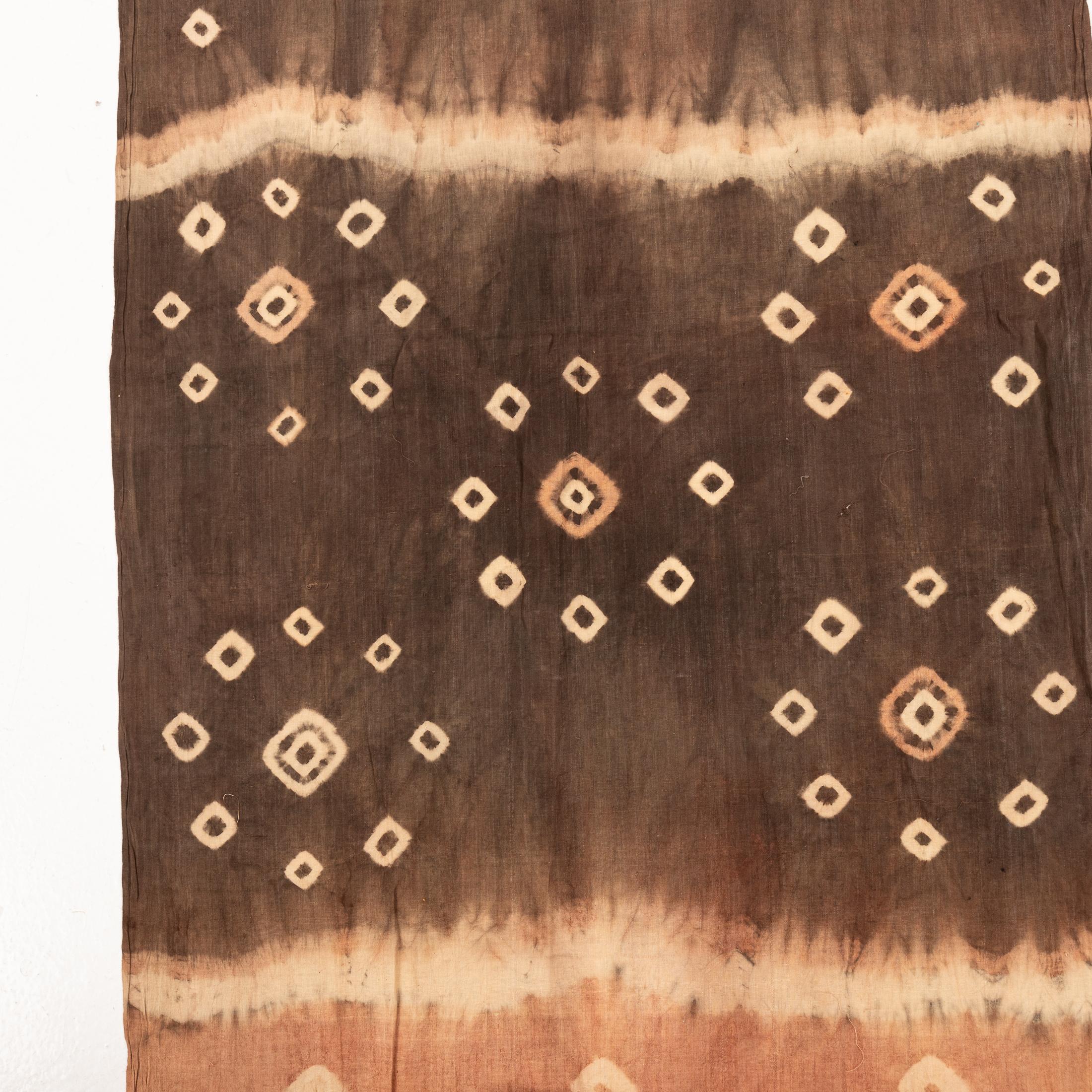 Indonesischer Krawattenbehang ( Roto ) , 1. Hälfte des 20. Jahrhunderts. (Batik) im Angebot
