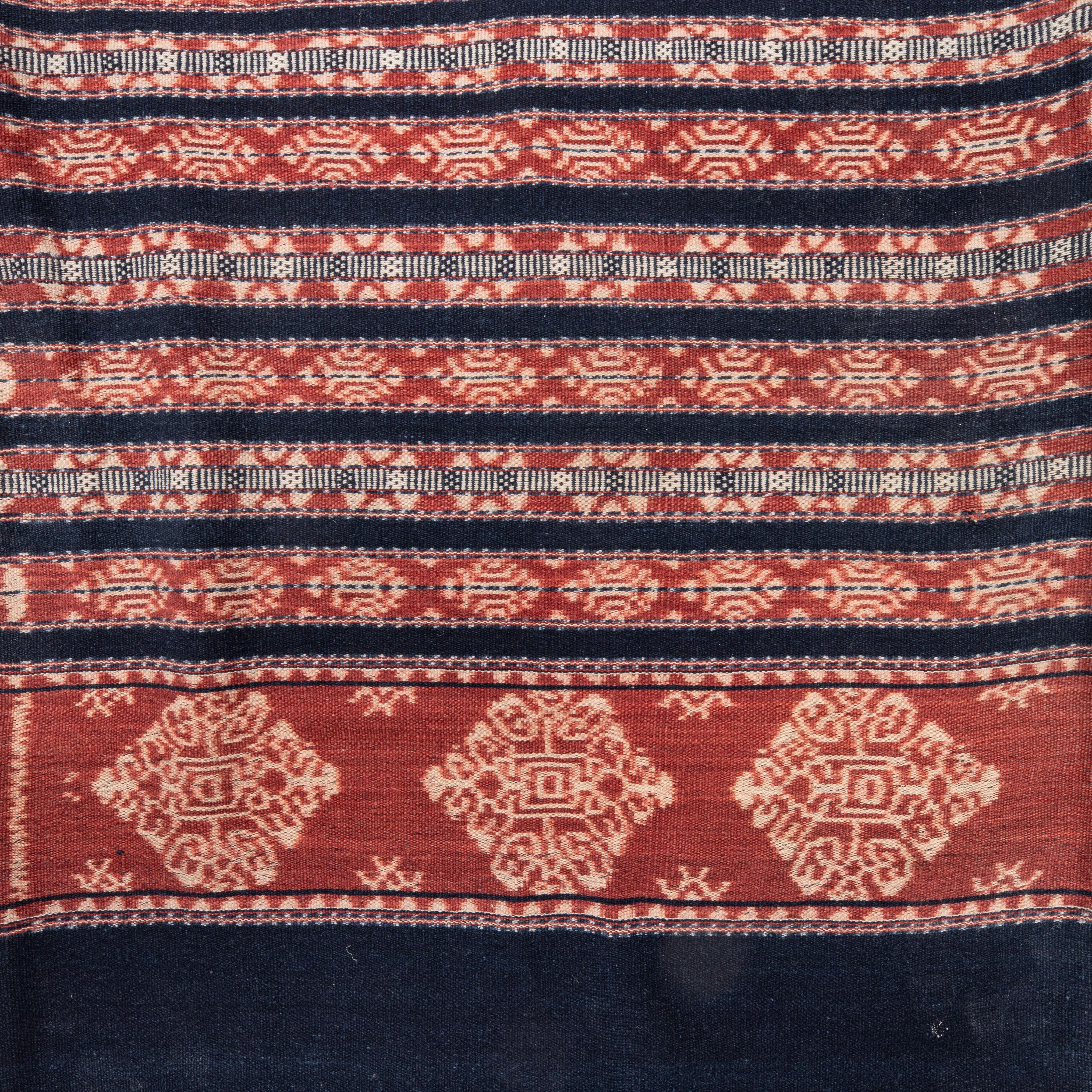 Ikat Indonesian Tube Skirt, Mid 20th C. For Sale