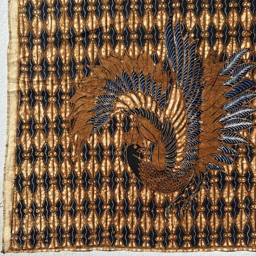 Indonesian Vintage Kain Batik Tulis, Solo (Surakarta), Java, 1960. In Good Condition For Sale In Point Richmond, CA