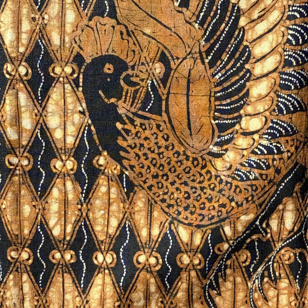 Mid-20th Century Indonesian Vintage Kain Batik Tulis, Solo (Surakarta), Java, 1960. For Sale