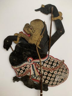 Indonesian 'Wayang Kulit" Shadow Puppet, Java, Indonesia, Early 20th Century