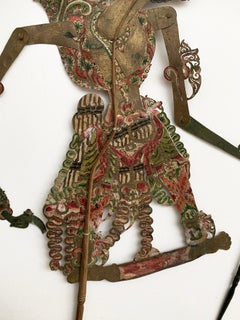 Indonesian 'Wayang Kulit" Shadow Puppet, Java, Indonesia, Early 20th Century