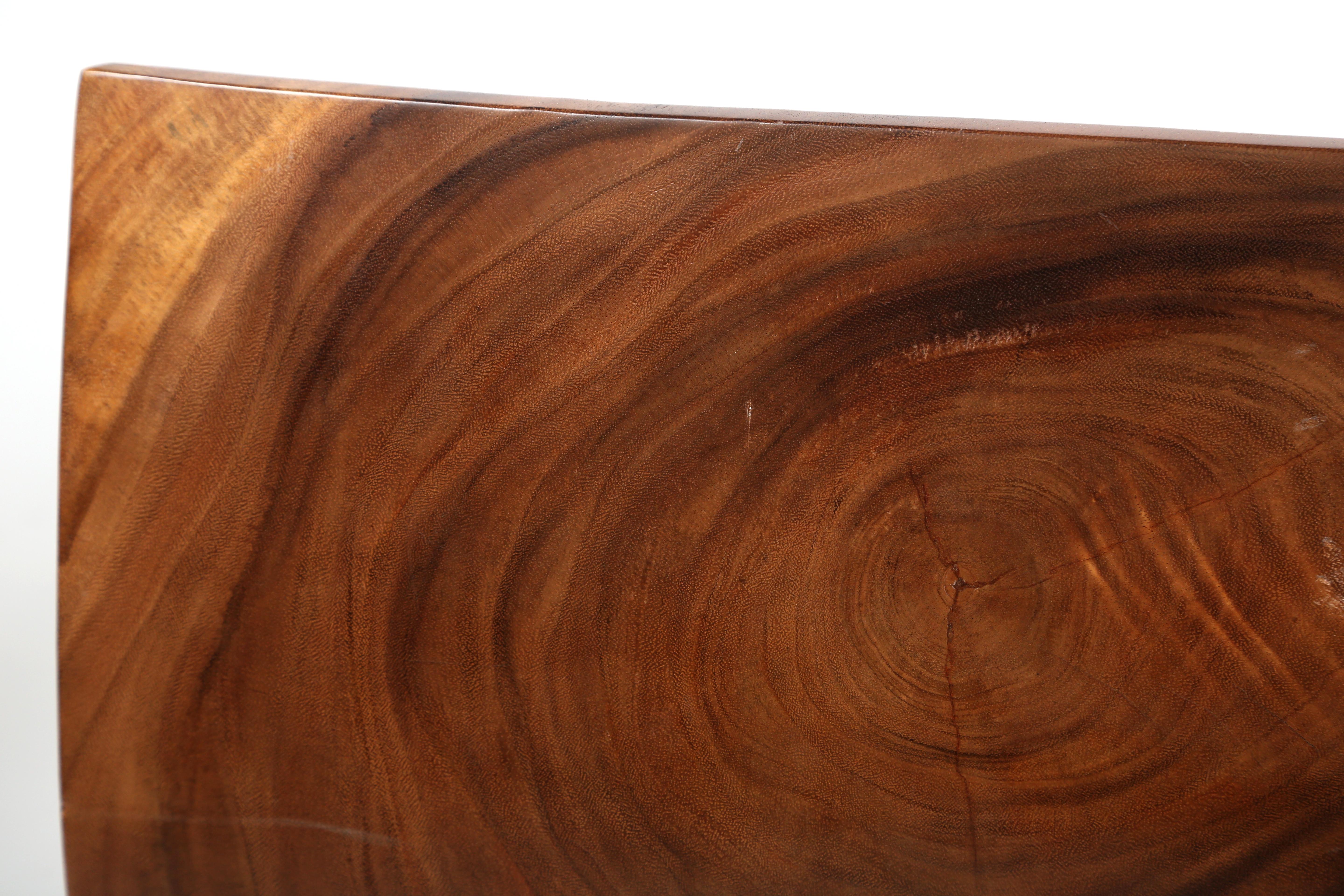 Chaise Looping en bois indonésien en vente 1