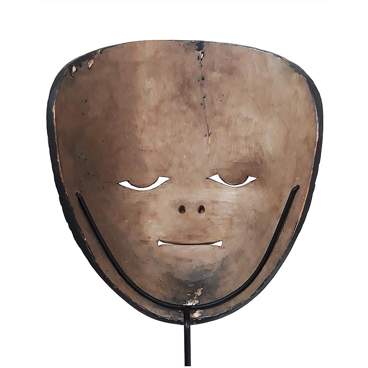 Indonesian Wood Mask, Mid-20th Century For Sale 2