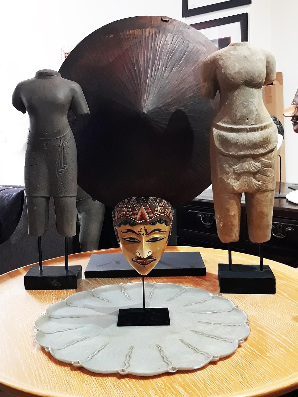 Indonesische Holzmaske, Mitte des 20. Jahrhunderts 4