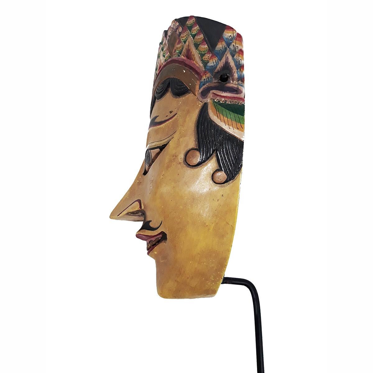 indonesian wooden mask