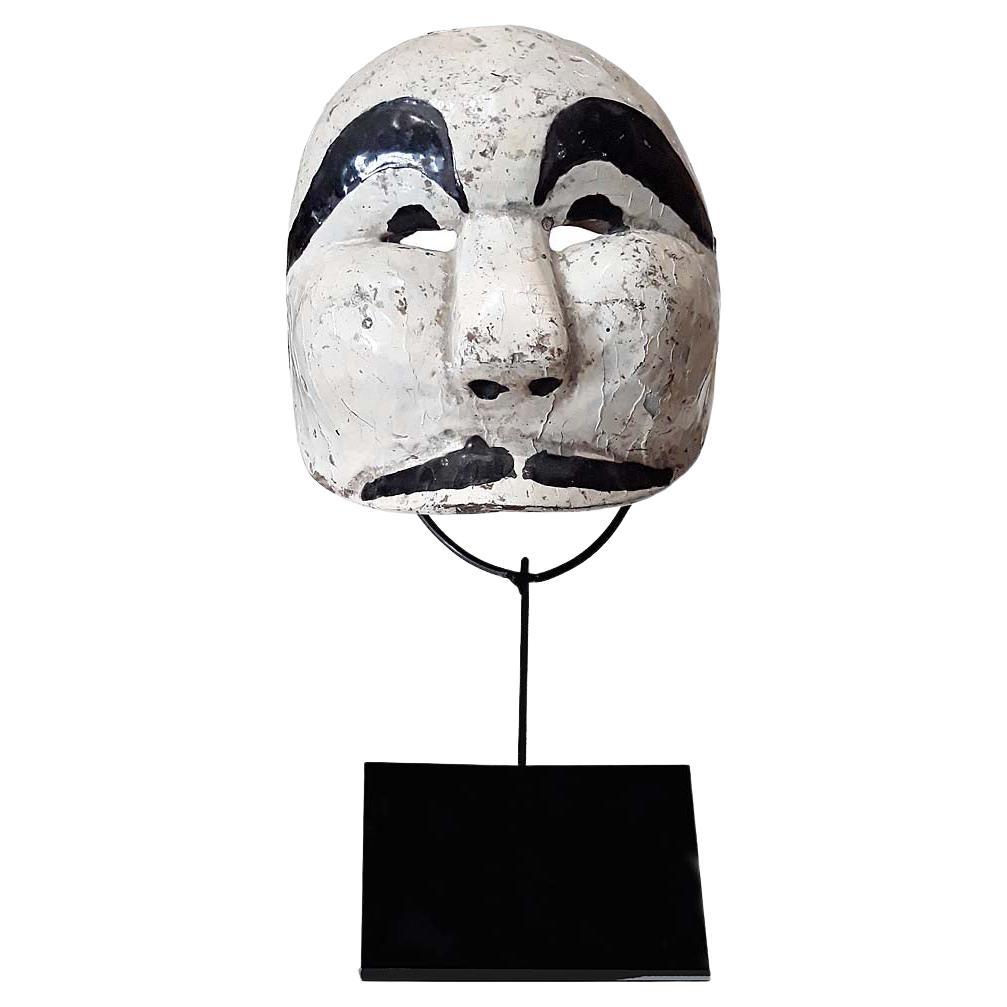 Indonesian Wood Mask, Mid-20th Century