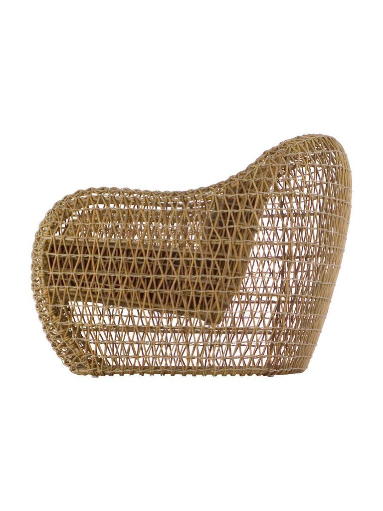 Modern Indoor Balou Easy Armchair by Kenneth Cobonpue For Sale