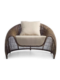 Indoor Croissant Easy Armchair by Kenneth Cobonpue