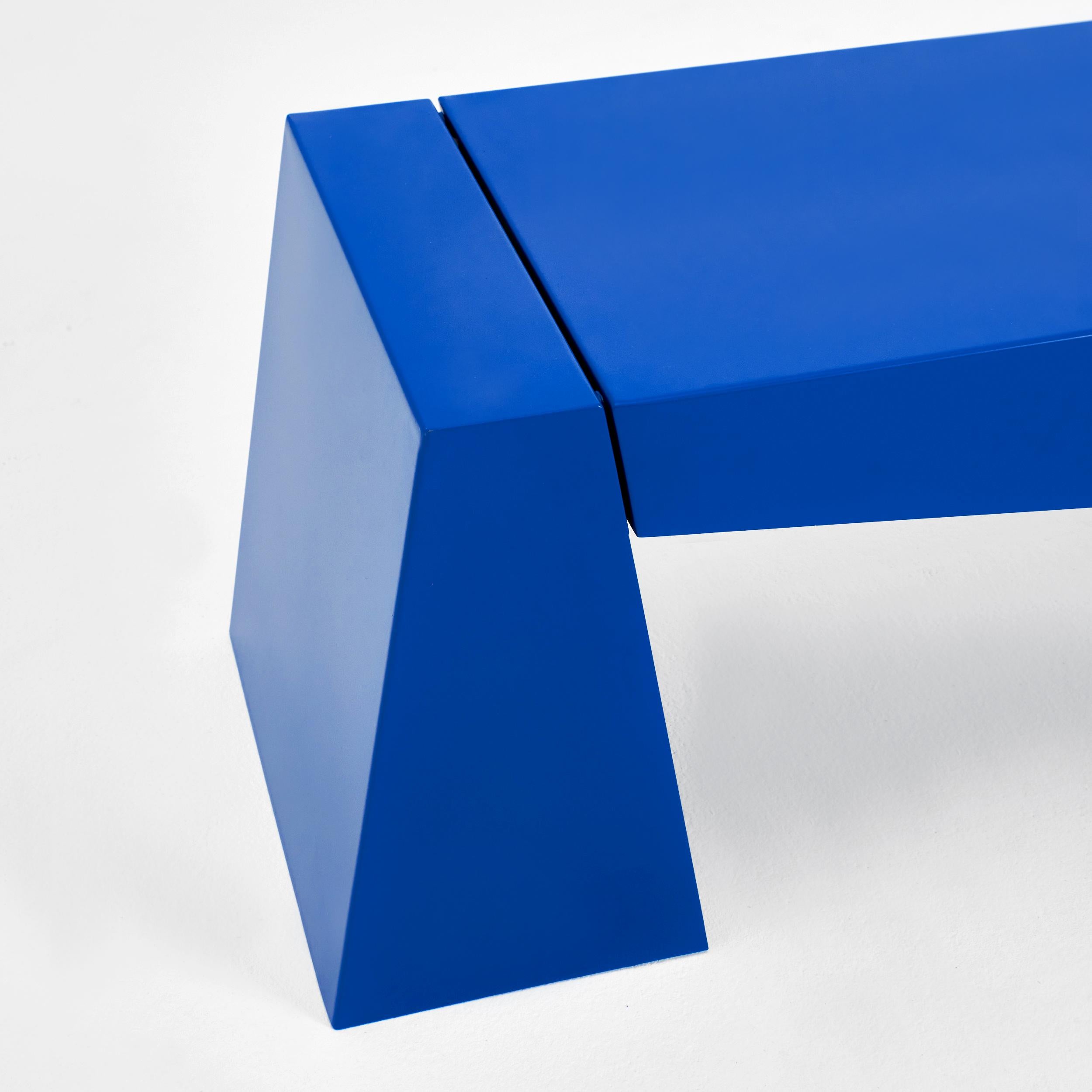 Indoor Folded Bench by Project 213A In New Condition In Geneve, CH
