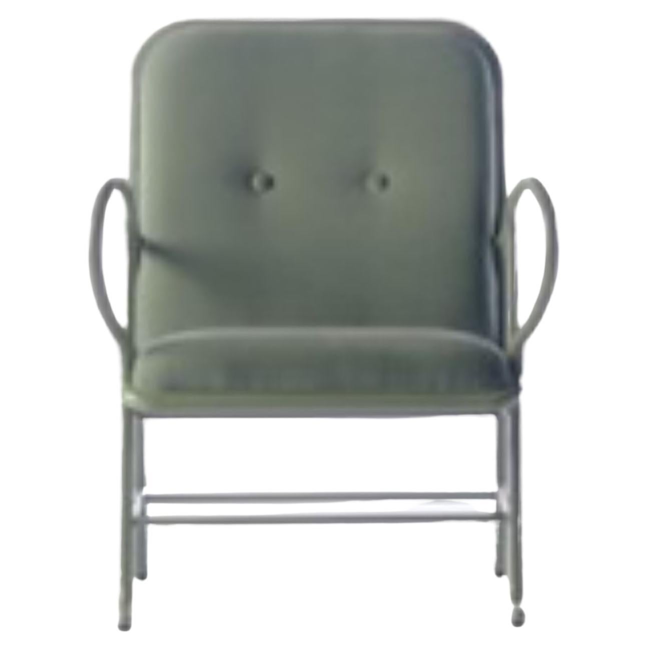 Indoor Gardenia Green Armchair by Jaime Hayon