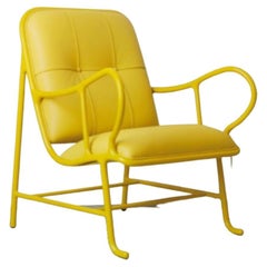 Indoor Gardenia Yellow Armchair by Jaime Hayon