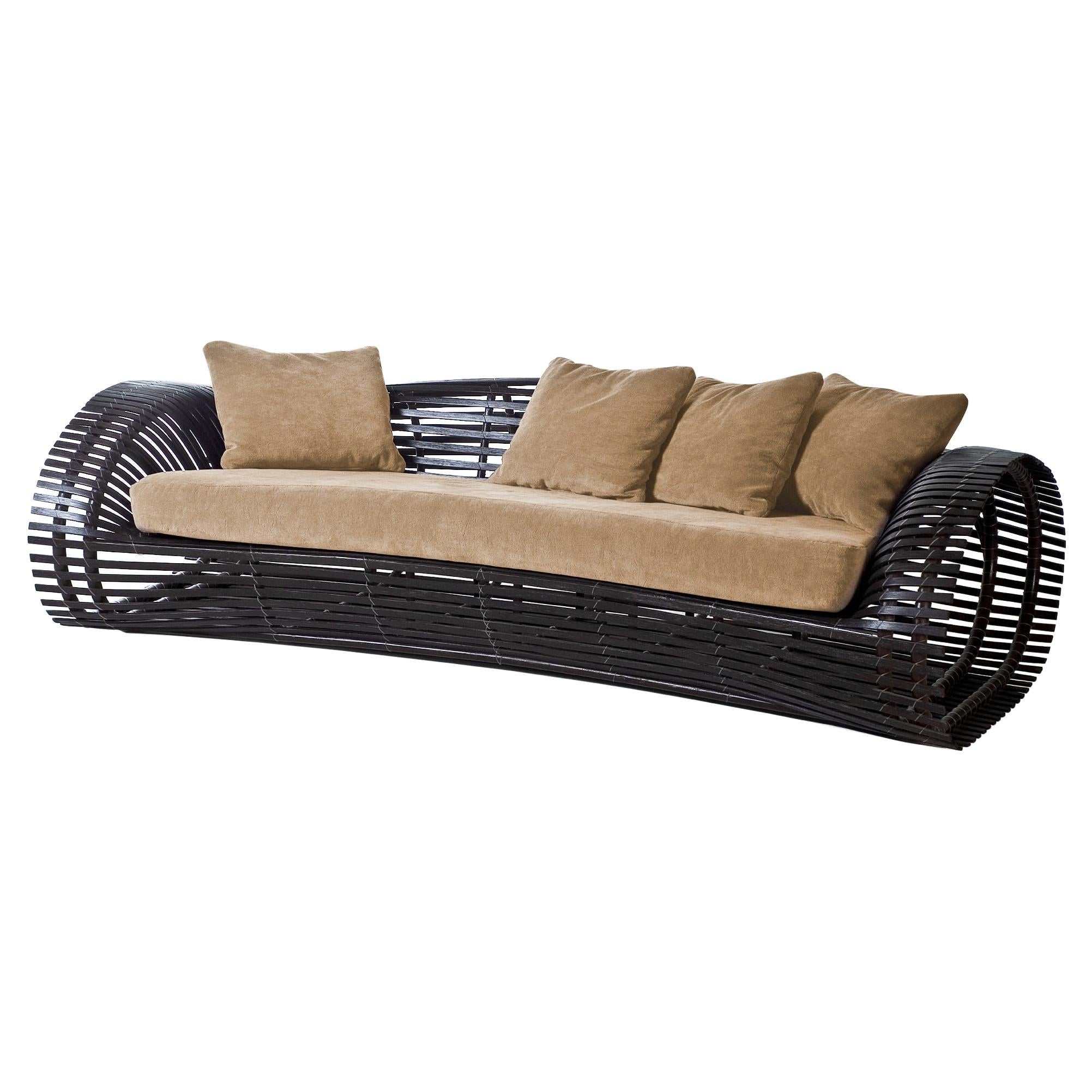 Indoor Lolah Sofa by Kenneth Cobonpue For Sale