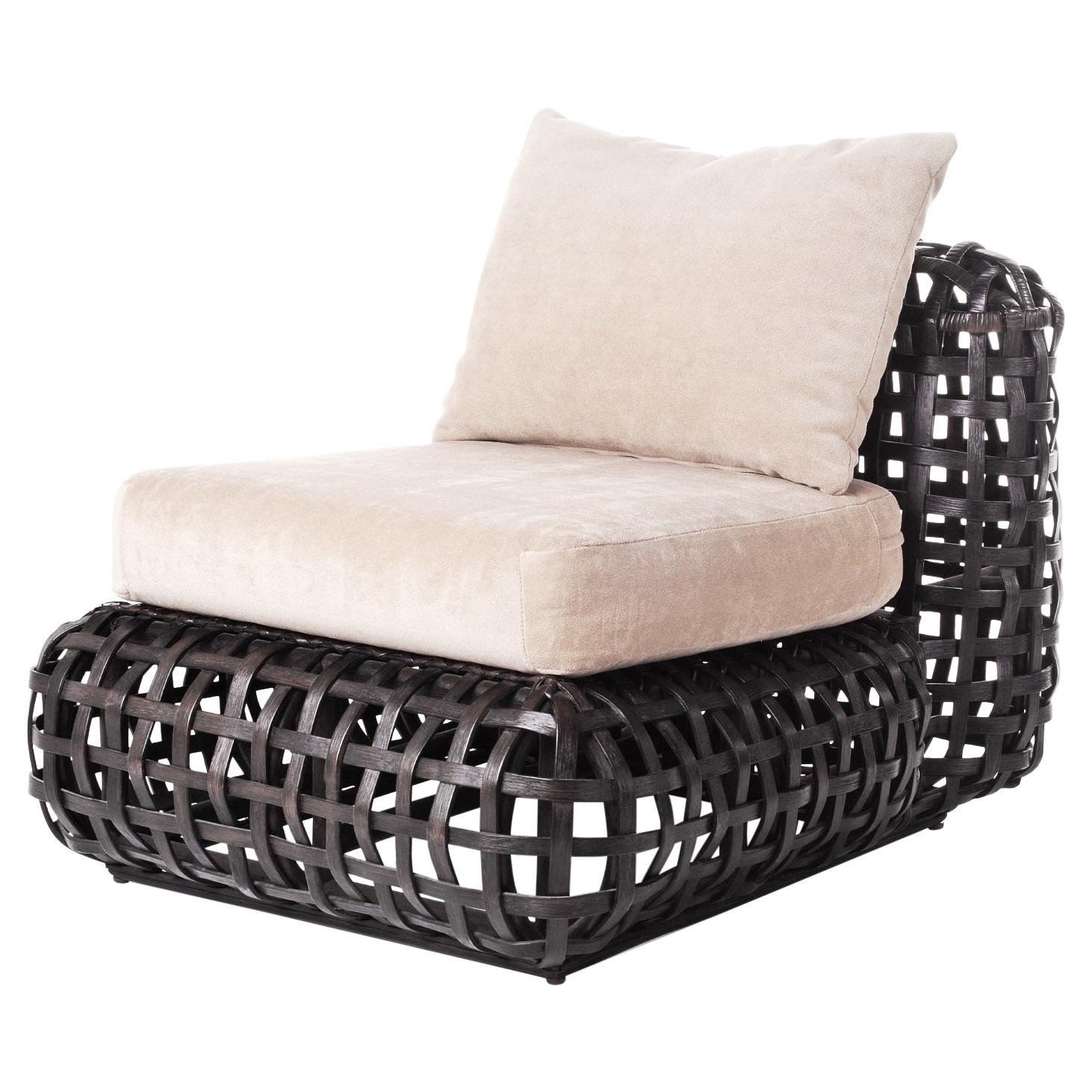 Indoor Matilda Easy Chair by Kenneth Cobonpue For Sale