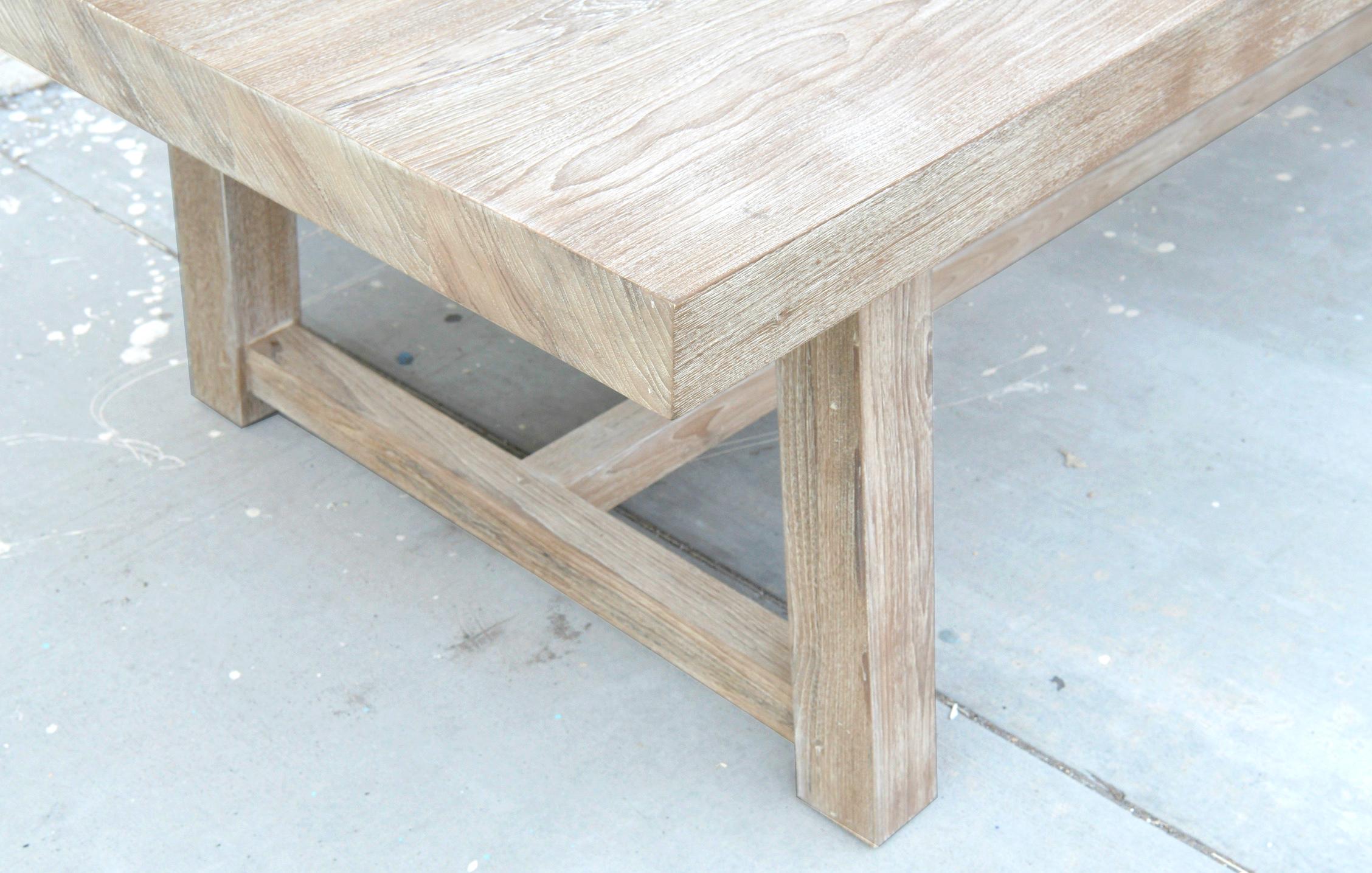 Ebba Custom Dining Table in Teak (Indoor or Outdoor) In New Condition For Sale In Los Angeles, CA