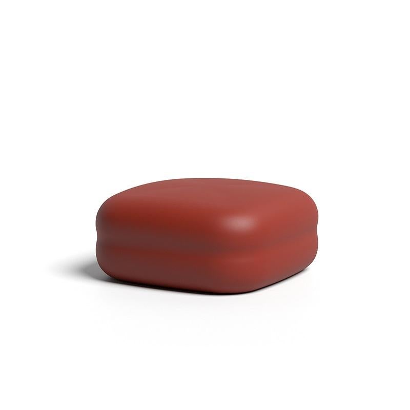 Moderno Da interno/esterno, 3 pouf per sedersi realizzati in Flexyskin e costruiti su una base di legno in vendita
